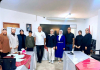 Palestine Polytechnic University (PPU) - جامعة بوليتكنك فلسطين تنظم ورشة تدريبية في الإسعاف الأولي لموظفات اتحاد صناعة الحجر والرخام