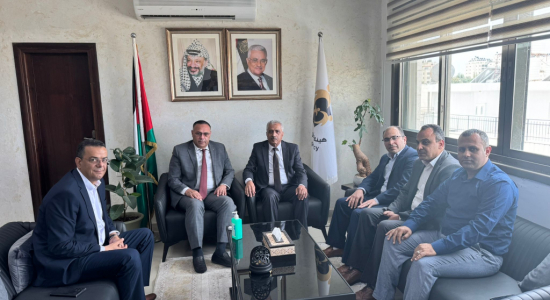 Palestine Polytechnic University (PPU) - وفد من جامعة بوليتكنك فلسطين يزور هيئة التقاعد الفلسطينية لتعزيز التعاون المشترك