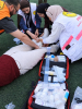 Palestine Polytechnic University (PPU) - جامعة بوليتكنك فلسطين تنفذ مناورة تدريبية لمحاكاة الإسعافات الأولية والحالات الطارئة
