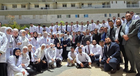Palestine Polytechnic University (PPU) - طلبة الطب البشري بجامعة بوليتكنك فلسطين يتوجون مسيرتهم التعليمية بنجاح الامتحانات السريرية