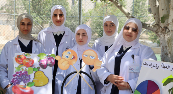 Palestine Polytechnic University (PPU) - طلبة كلية التمريض في جامعة بوليتكنك فلسطين ينظمون يومًا طبيًا مجانيًا توعويًا حول مرض السكري بالتعاون مع مستشفى المطلع