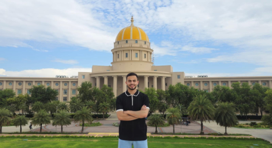 Palestine Polytechnic University (PPU) - جامعة بوليتكنك فلسطين تفتح آفاقاً عالمية لطلبتها.. عبد الرحمن عاشور من تخصص العلوم الطبية المخبرية في كلية الطب وعلوم الصحة يبدأ تدريباً دولياً في الهند