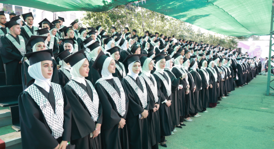 Palestine Polytechnic University (PPU) - جامعة بوليتكنك فلسطين تواصل احتفالات تخريج الفوج الخامس والأربعين بتخريج طلبة كلية المهن التطبيقية