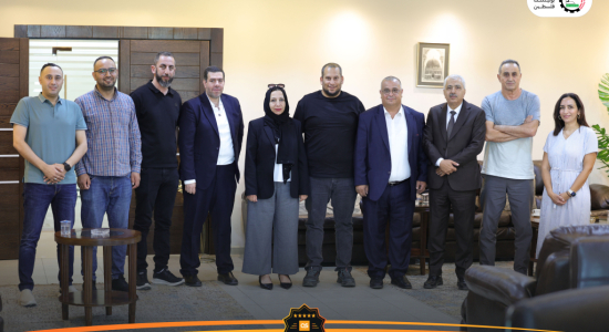 Palestine Polytechnic University (PPU) - جامعة بوليتكنك فلسطين تستضيف الاتحاد الفلسطيني للسباحة والرياضات المائية لبحث سبل تعزيز التعاون