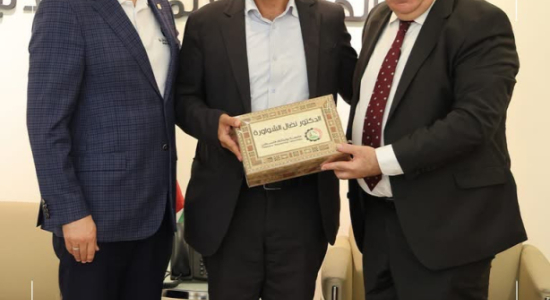 Palestine Polytechnic University (PPU) - رئيس الجامعة الألمانية الأردنية يستقبل نائب رئيس جامعة بوليتكنك فلسطين لبحث آفاق التعاون المشترك