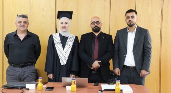 Palestine Polytechnic University (PPU) - جامعة بوليتكنك فلسطين تناقش رسالة ماجستير حول الفيديوجراف وصناعة المحتوى البصري الرقمي
