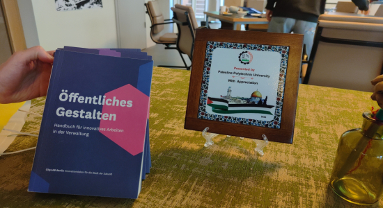 Palestine Polytechnic University (PPU) - جامعة بوليتكنك فلسطين تبحث آفاق التعاون في الابتكار وريادة الأعمال مع مؤسسات P4T في برلين