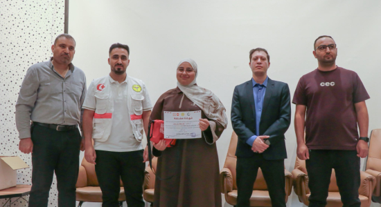 Palestine Polytechnic University (PPU) - جامعة بوليتكنك فلسطين تُكرّم 146 طالباً وطالبة من خريجي دورات الإسعافات الأولية والقيادة
